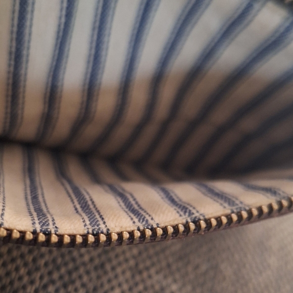 Vintage COACH MAHGONY Skinny Case Leather Striped Lining 7170 Pre Creed Bag - Picture 2 of 6